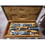 A clarinet in case