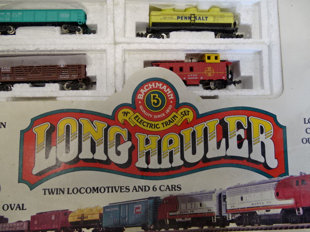 Bachmann 'Long Hauler' electric train set in box - Image 4 of 4