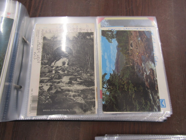 Postcard album and loose sleeved postcards - Image 19 of 32