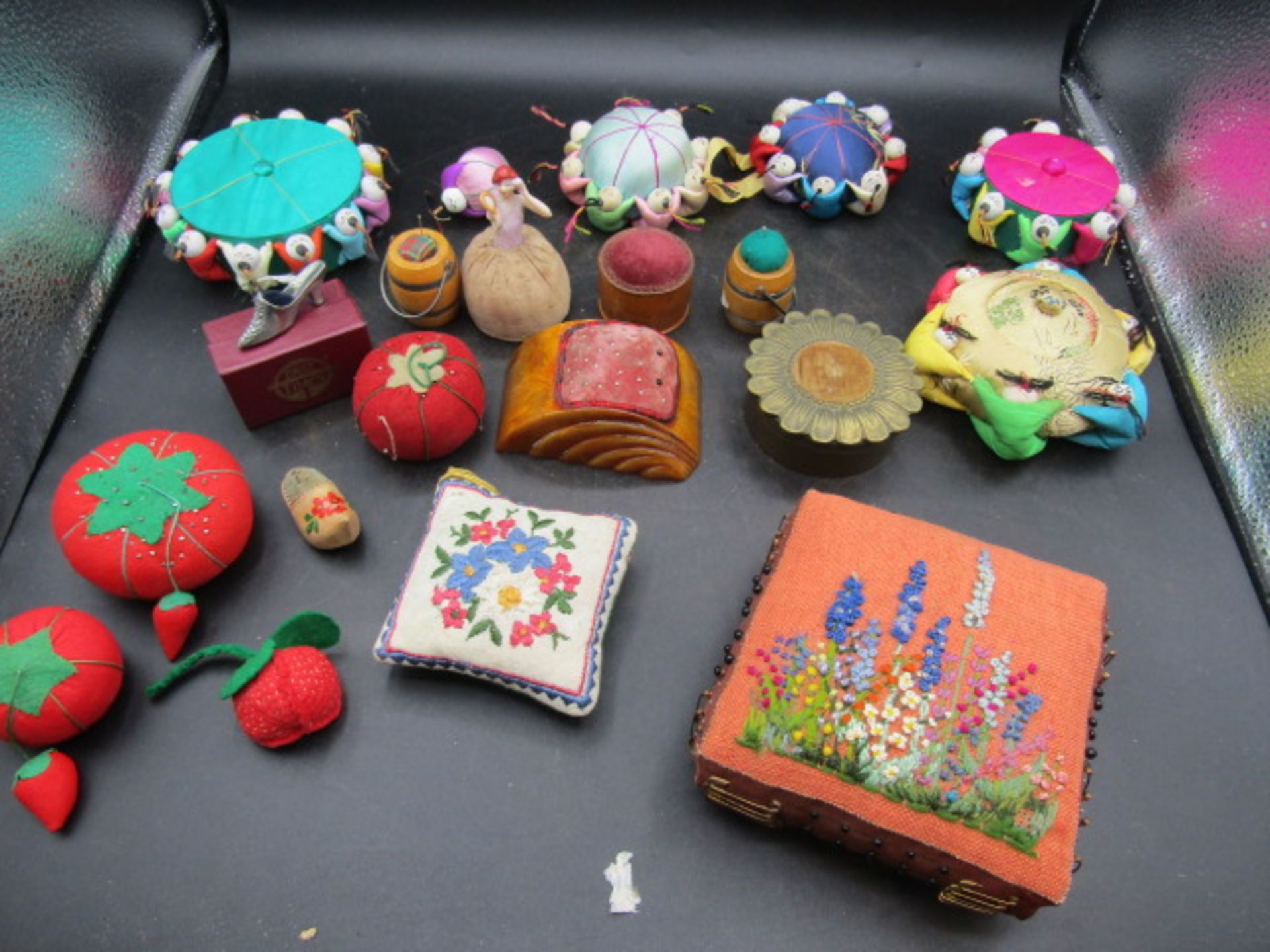 Vintage and antique pin cushions