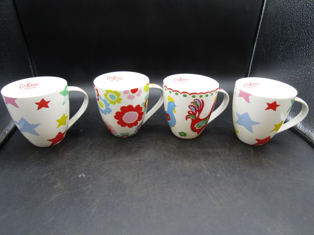 Cath Kidston large mugs x 4