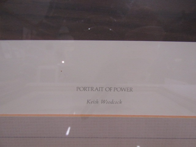 Keith Woodcock 'Portrait of Power' ltd edition pencil signed in margin print148/850  (82x68cm) along - Image 3 of 11