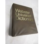 1960s Websters Universal dictionary