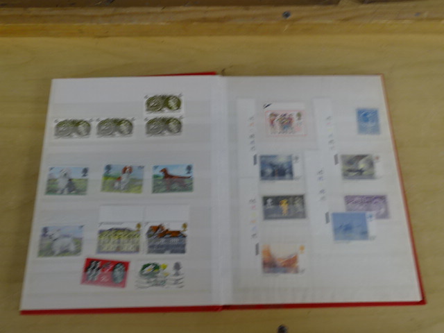2 Stamp albums containing mostly Great British stamps - Image 3 of 12