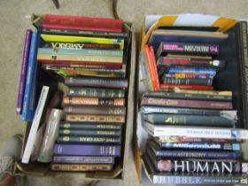 2 boxes various books, most hard back inc Hobbit etc
