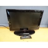 Samsung 21" LCD TV with remote from a house clearance