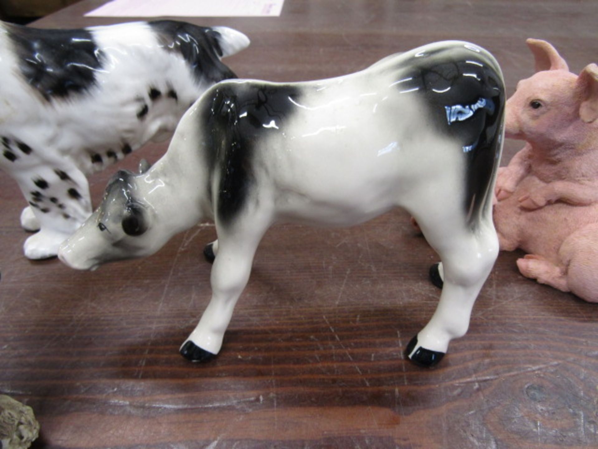 Beswick calf and various animal figurines - Image 4 of 10
