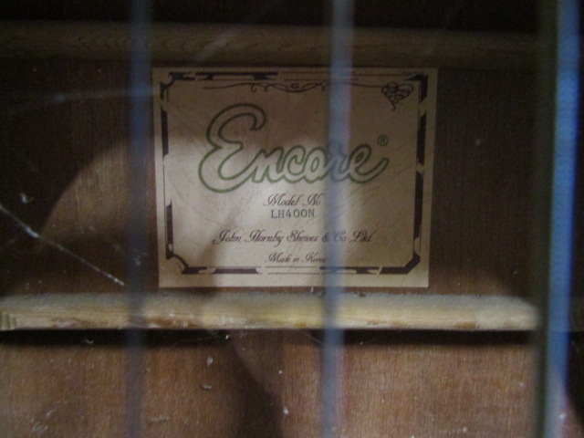 Encore acoustic guitar - Image 3 of 3