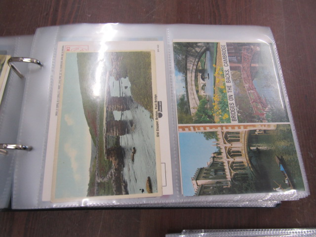 Postcard album and loose sleeved postcards - Image 11 of 32
