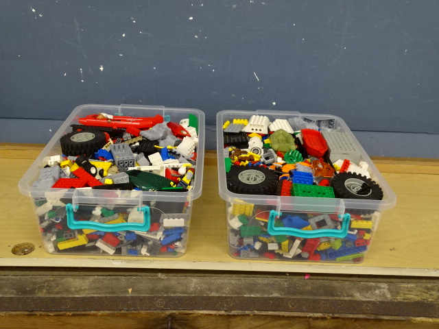 2 Tubs of mixed Lego - Bild 5 aus 5