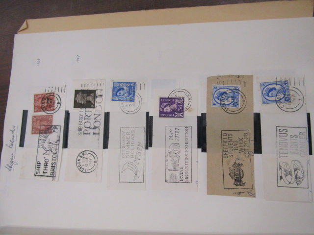 Slogan postmarks 1918-1981 small 'album' - Image 3 of 6