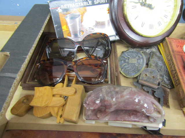 Collectors lot inc sunglasses, cloisonné style bird, books etc etc - Image 4 of 9