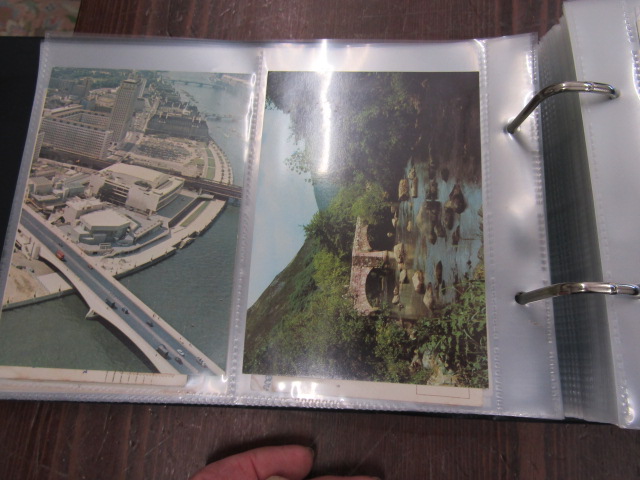 Postcard album and loose sleeved postcards - Image 8 of 32