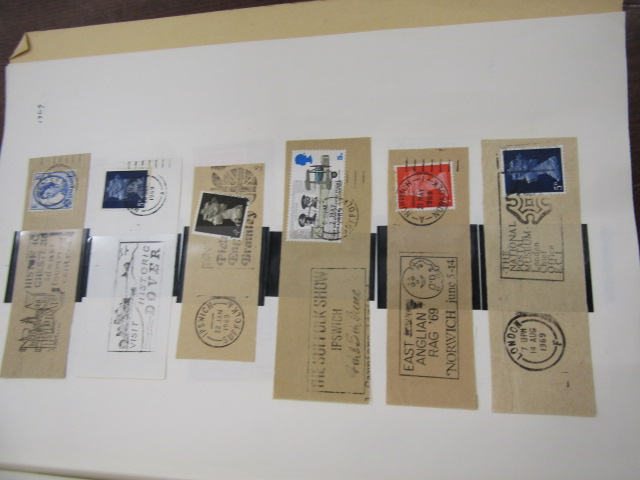 Slogan postmarks 1918-1981 small 'album' - Image 5 of 6