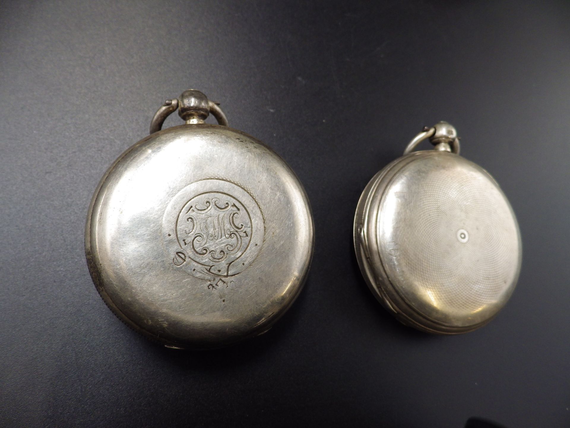 5 pocket watches - 2 are Silver cased both hallmarked Chester 1892 and 1900 hunter pocket watch ( - Image 4 of 6