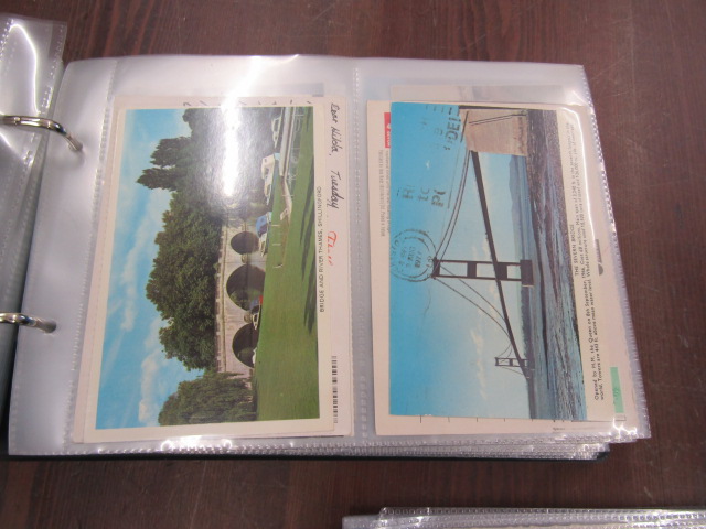 Postcard album and loose sleeved postcards - Image 16 of 32