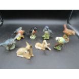 8 Beswick & other birds and animals