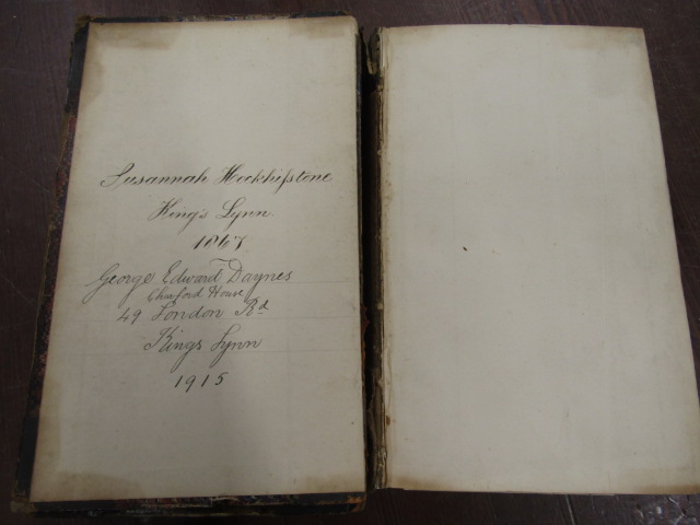 History of Lynn (Kings Lynn) in 2 volumes 1812 printed by Whittingham. boards detached, half - Image 7 of 11