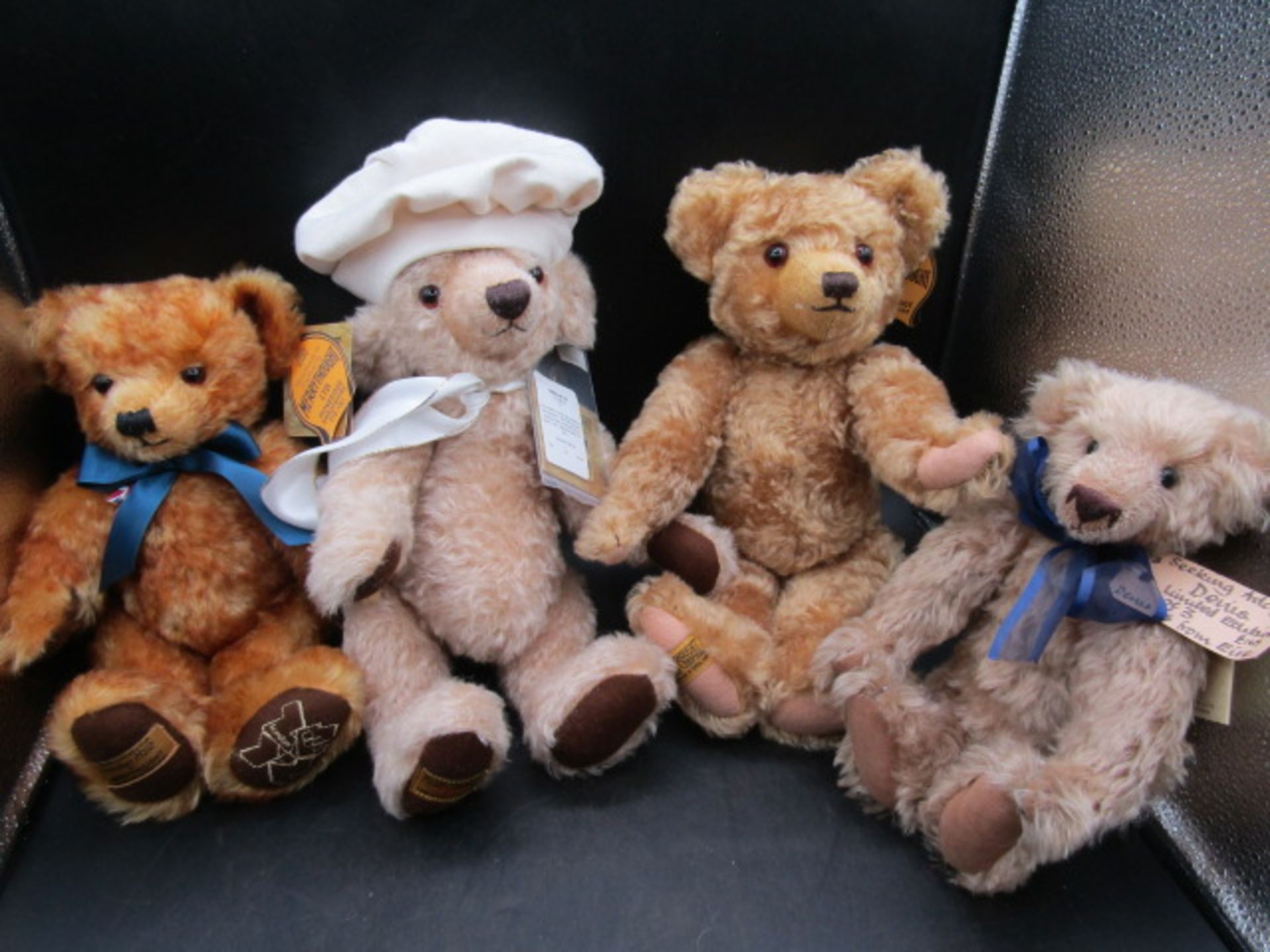 Teddy Bear Orphanage bear and 3 Merrythought bears