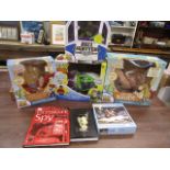 Toy Story boxed toys, a puzzle and book