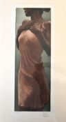 Willi Kissmer (German 1951-2018) signed limited edition etching, female torso, no. 101 / 250,