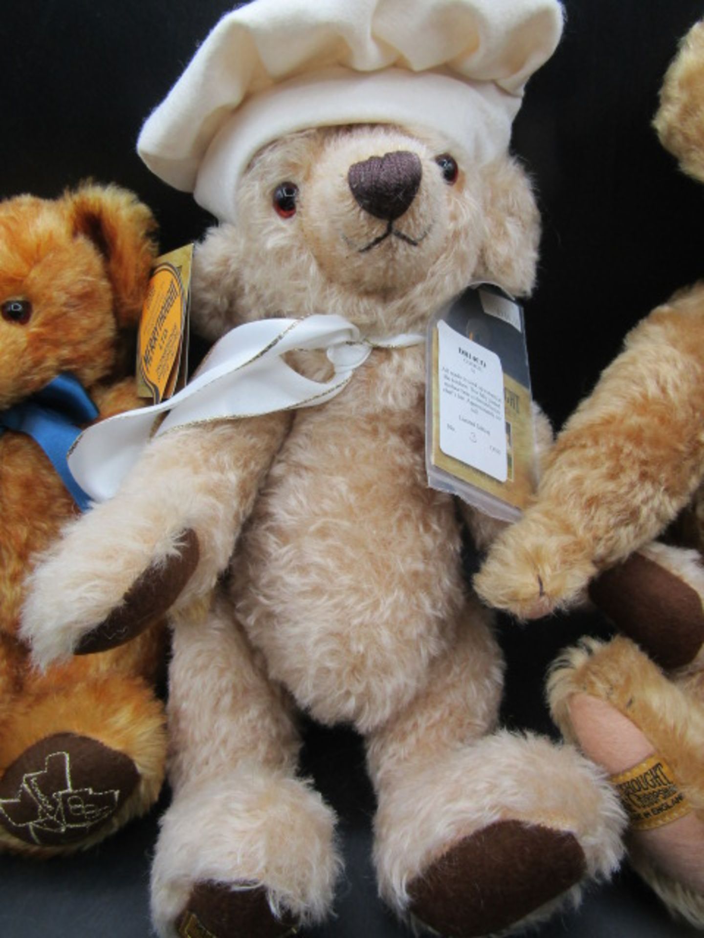 Teddy Bear Orphanage bear and 3 Merrythought bears - Image 3 of 9