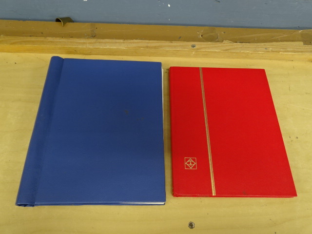 2 Stamp albums containing mostly Great British stamps