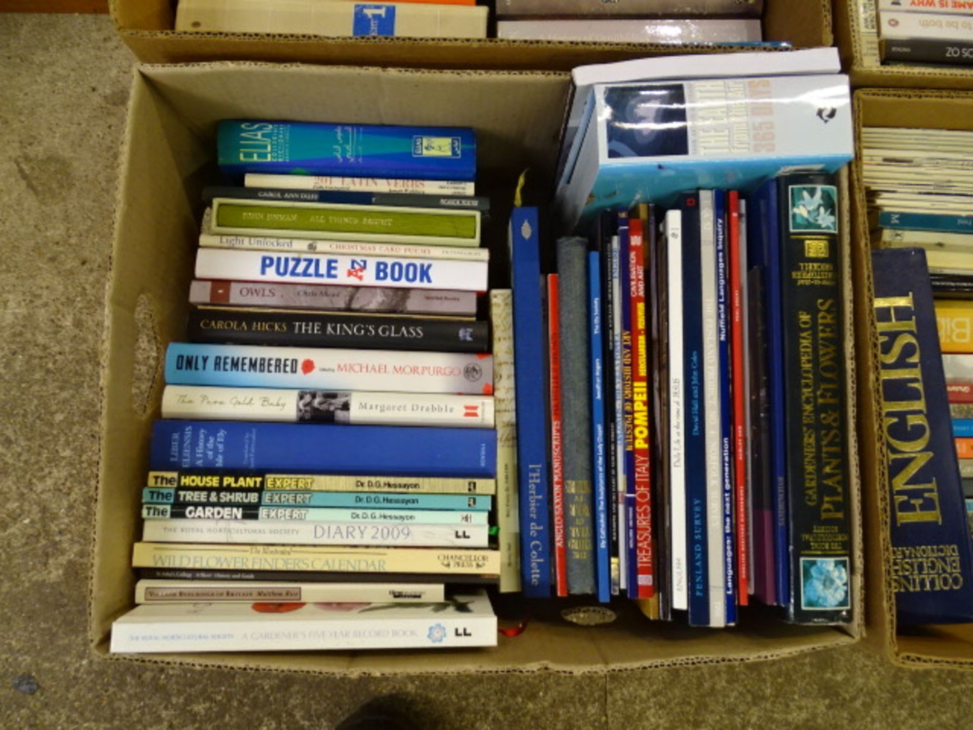 4 Boxes of mixed books - Image 3 of 5