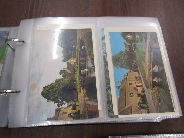 Postcard album and loose sleeved postcards - Image 9 of 32
