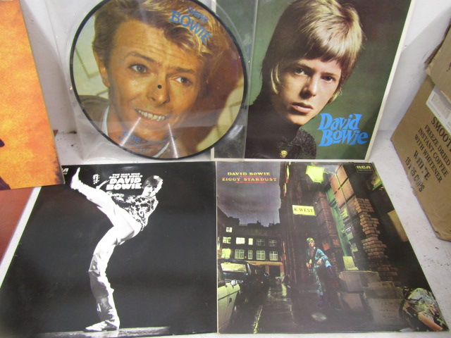 David Bowie records and a book - Image 4 of 6