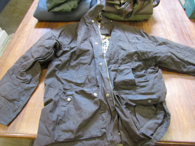 2 x Dickies overalls (one thick and one with tags) hi vis jacket with tags and various wax - Image 12 of 14