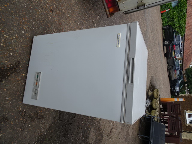 Nova Scotia chest freezer from a house clearance