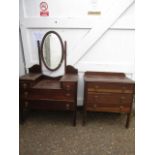 Dressing table and set drawers
