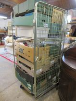 A stillage of china, glass and sundries stillage not included- all items must be removed.