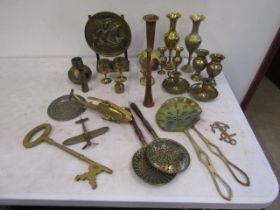 various brass wares