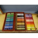 Derwent fine art pencils in wooden box