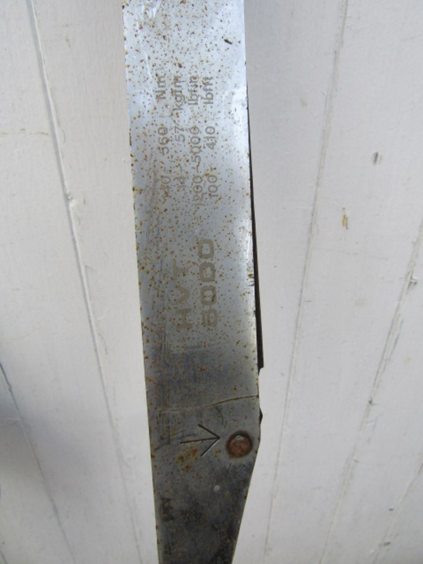 Britool Hut 5000 torque wrench and 35" adjustable spanner - Image 2 of 3