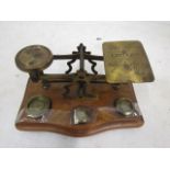 vintage letter scales