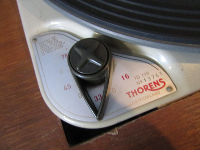 Thorens record player (no plug) - Image 2 of 5