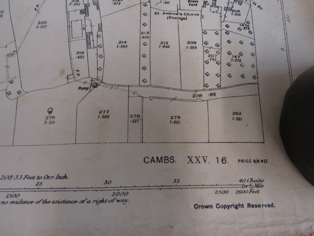 2 1927 o/s plans of Cambridgeshire - Bild 11 aus 11