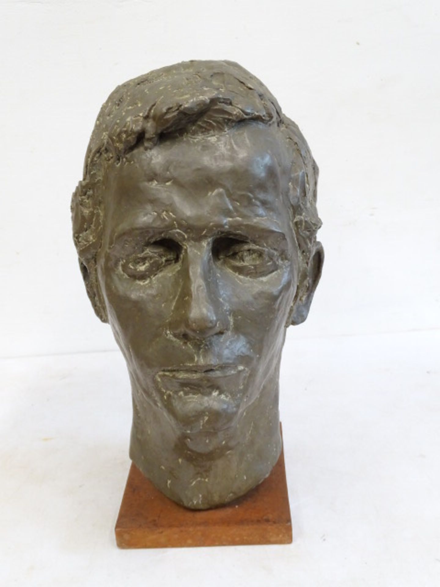 1960's Paper Mache head sculpture H38cm approx - Image 3 of 4