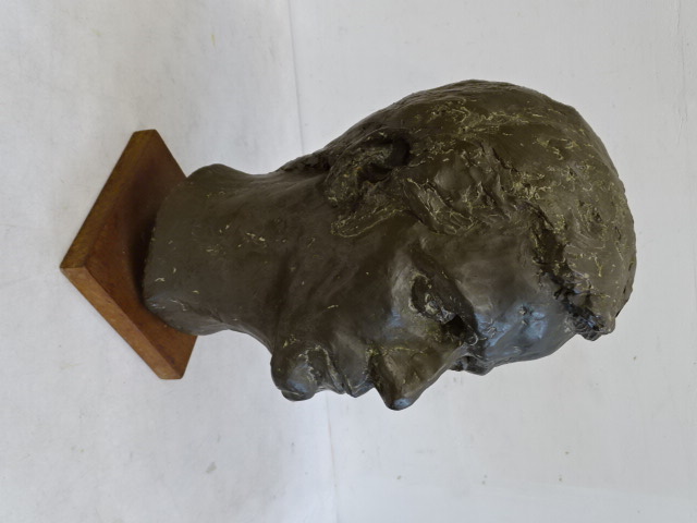 1960's Paper Mache head sculpture H38cm approx