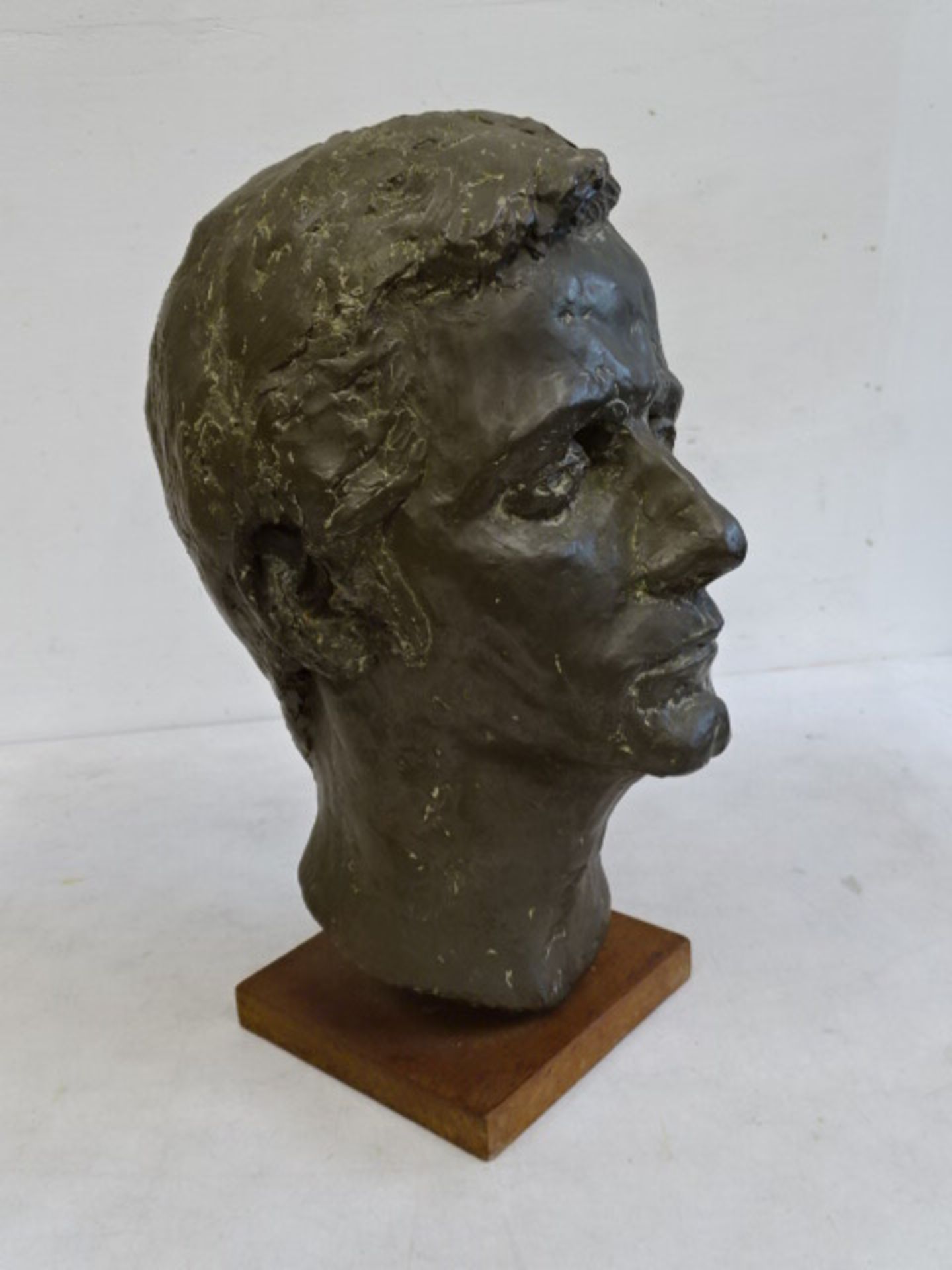 1960's Paper Mache head sculpture H38cm approx