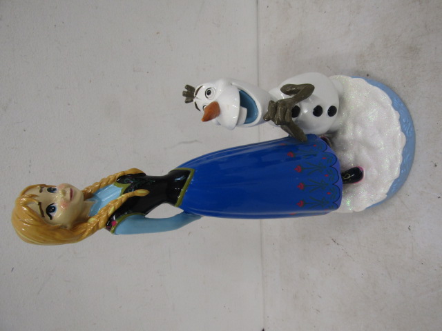 Disney gnome factory Olaf and Elsa