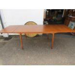 J.O Carlsson Swede mid C extending table 150-250cm (extended)x 90cmW 75cmH