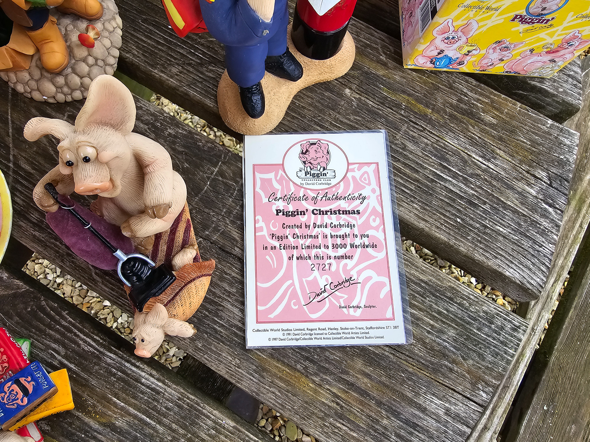Piggin figure includes some signed items and most are boxed - all new - Image 4 of 10