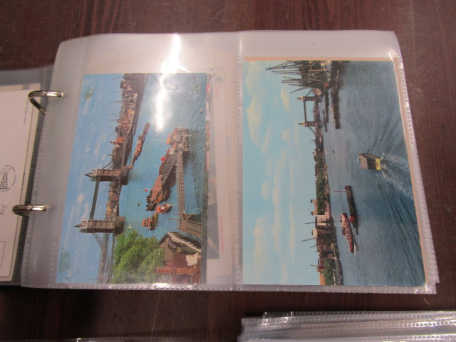 Postcard album and loose sleeved postcards - Image 5 of 32