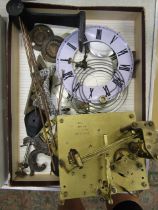 box of clock parts