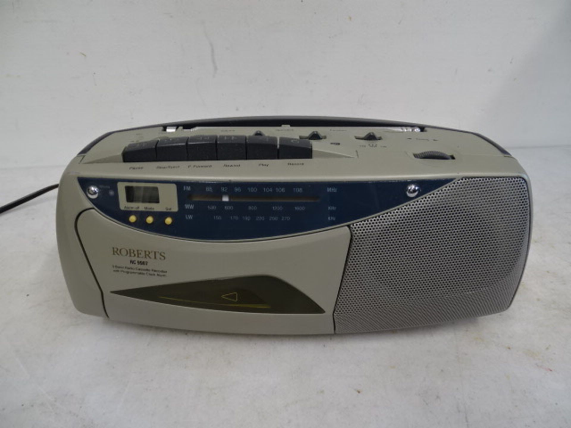 Vintage Roberts radio/cassette player from a house clearance
