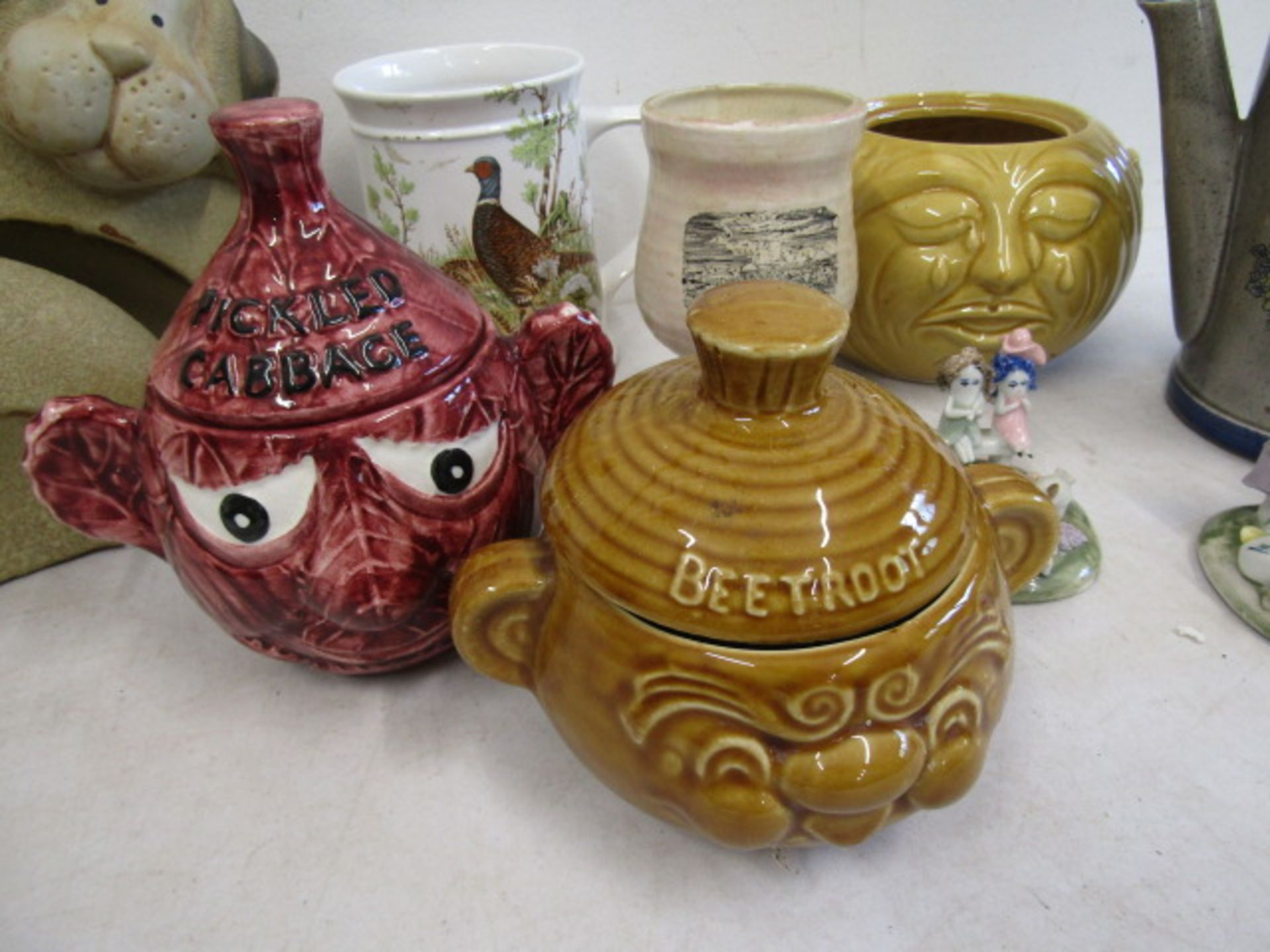Holkham Pottery mug, various pottery's - Image 5 of 11